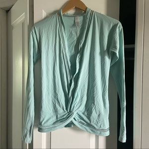 Ivivva by Lululemon On The Move Front Knot Twist Sweater
